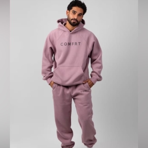 Comfrt Tranquil Hoodie - Orchid (Light Purple) - Unisex Size 2XL - Picture 4 of 10